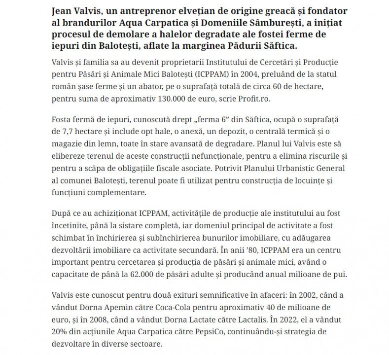 Oportunitate rară: Teren 28.000mp în Săftica-Balotești — 4